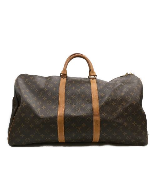 LOUIS VUITTON（ルイ ヴィトン）LOUIS VUITTON (ルイ ヴィトン) キーポル・バンドリエール55 ブラウン サイズ:-の古着・服飾アイテム