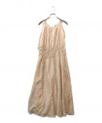 MYLANマイラン）の古着「Wrinkle Camisole Dress（リンクルキャミソールドレス）」｜ピンク
