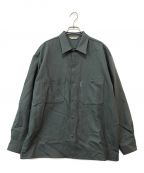 COOTIE PRODUCTIONSクーティープロダクツ）の古着「Wool Serge Work Shirt」｜グレー