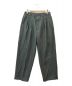 COOTIE PRODUCTIONS（クーティープロダクツ）の古着「Wool Serge 2 Tuck Easy Pants」｜グレー