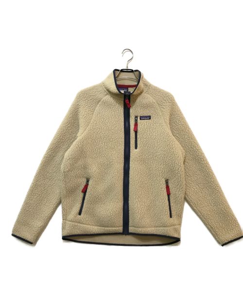 Patagonia（パタゴニア）Patagonia (パタゴニア) レトロパイルジャケット アイボリー サイズ:Lの古着・服飾アイテム