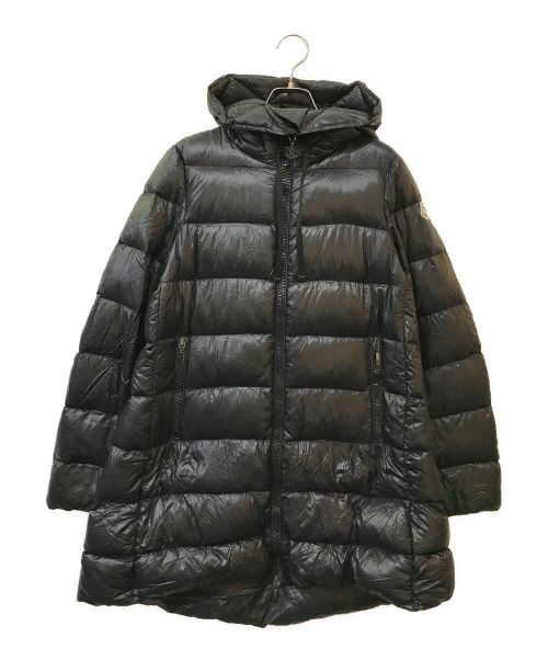 MONCLER（モンクレール）MONCLER (モンクレール) SUYENダウンコート ブラック サイズ:1の古着・服飾アイテム