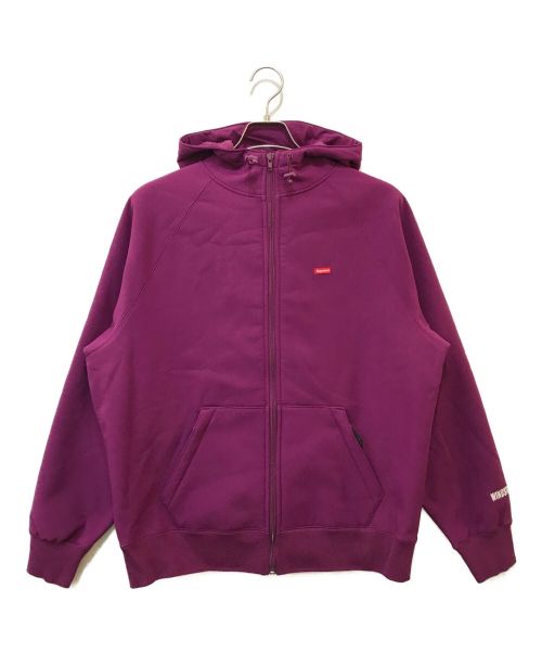 SUPREME（シュプリーム）SUPREME (シュプリーム) ウインドストッパージップアップフーデットスウェットシャツ パープル サイズ:Mediumの古着・服飾アイテム