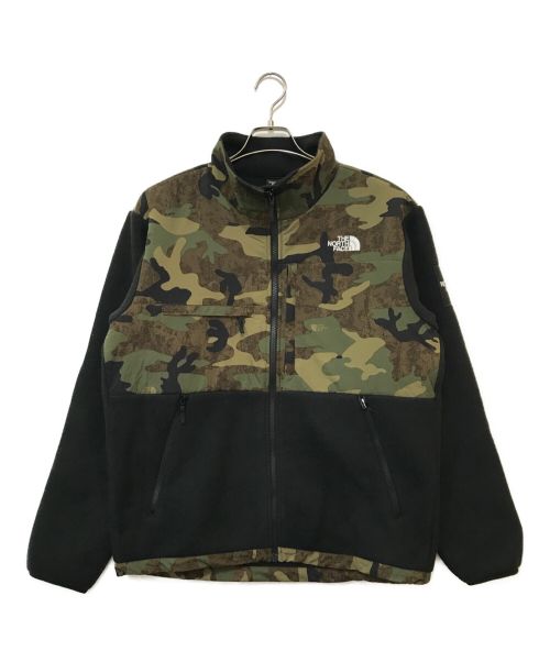 THE NORTH FACE（ザ ノース フェイス）THE NORTH FACE (ザ ノース フェイス) Novelty Denali Jacket ブラック×オリーブ サイズ:XL 未使用品の古着・服飾アイテム