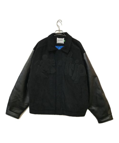 HOUSE OF SUNNY（ハウスオブサニー）HOUSE OF SUNNY (ハウスオブサニー) TAKE A TRIP CORD BOMBER ブラック サイズ:Mの古着・服飾アイテム