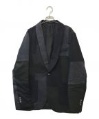 UNITED TOKYOユナイテッドトーキョー）の古着「パッチワークジャケット」｜ブラック