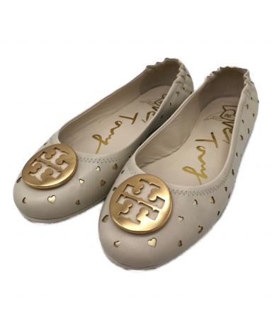 [中古]TORY BURCH(トリーバーチ)のレディース シューズ ミニートラベルバレエフラットシューズ