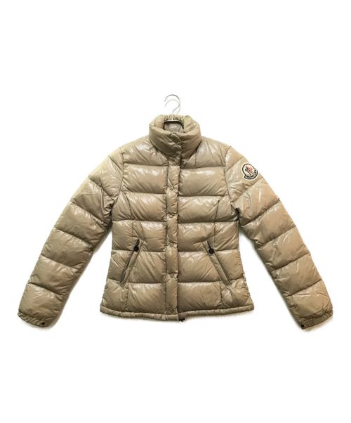 MONCLER（モンクレール）MONCLER (モンクレール) CLAIREダウンジャケット ベージュ サイズ:1の古着・服飾アイテム