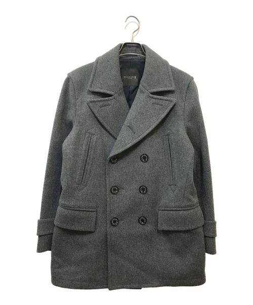 MACKINTOSH LONDON（マッキントッシュ ロンドン）MACKINTOSH LONDON (マッキントッシュ ロンドン) Pコート グレー サイズ:Lの古着・服飾アイテム