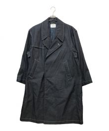 MONKEY TIME（モンキータイム）の古着「TC／TWL WTHR OVER COAT」｜グレー