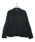 OUR LEGACYアワーレガシー）の古着「PUFF POCKET SHIRT JACKET」｜ブラック