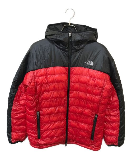 THE NORTH FACE（ザ ノース フェイス）THE NORTH FACE (ザ ノース フェイス) DOUBLE X PARKA レッド×ブラック サイズ:Mの古着・服飾アイテム