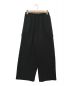 ENFOLD (エンフォルド) WIDE ELASTIC TROUSERS ブラック サイズ:36：14000円