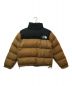 THE NORTH FACE (ザ ノース フェイス) short Nuptse Jacket ブラック×ベージュ サイズ:L：24800円