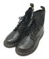 Dr.Martens（ドクターマーチン）の古着「Gunmetal Wild Croc Emboss」｜ブラック