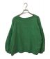 ma liberte by ito (イト) pullover balloon tops グリーン サイズ:実寸参照：6000円