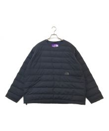 THE NORTHFACE PURPLELABEL（ザ・ノースフェイス パープルレーベル）の古着「Crew Neck Down Pullover」｜ネイビー