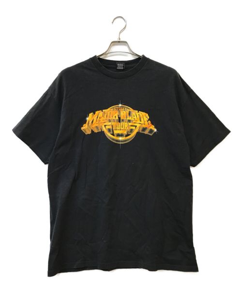 stussy（ステューシー）stussy (ステューシー) プリントTシャツ ブラック サイズ:XLの古着・服飾アイテム