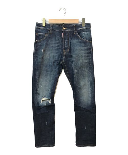 DSQUARED2（ディースクエアード）DSQUARED2 (ディースクエアード) KENNY TWIST JEANS インディゴ サイズ:46の古着・服飾アイテム