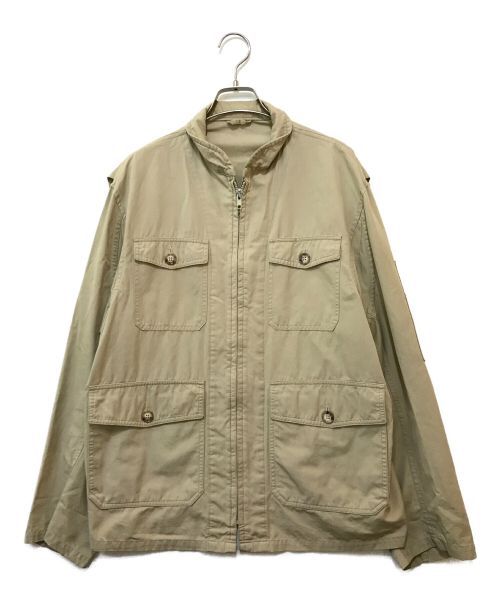 Willis&Geiger（ウィルスガイガー）Willis&Geiger (ウィルスガイガー) サファリジャケット ベージュ サイズ:42Rの古着・服飾アイテム