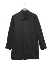 COMME des GARCONS HOMME（コムデギャルソン オム）の古着「ステンカラーコート」｜ブラック