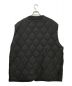 VICTIM&CO. (ヴィクティム) QUILTED BIG VEST ブラック サイズ:L：21800円