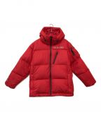 AVIREXアヴィレックス）の古着「HOODED CUSTOM DOWN JACKET」｜レッド