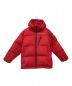 AVIREX（アヴィレックス）の古着「HOODED CUSTOM DOWN JACKET」｜レッド