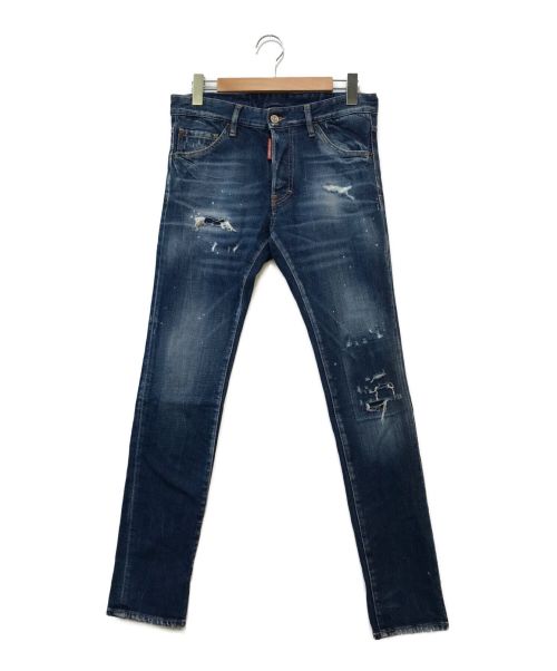 DSQUARED2（ディースクエアード）DSQUARED2 (ディースクエアード) COOL GUY JEANS インディゴ サイズ:46の古着・服飾アイテム