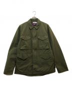 nonnative×LIBERTYノンネイティブ×リバティ）の古着「TROOPER JACKET COTTON POPLIN」｜カーキ