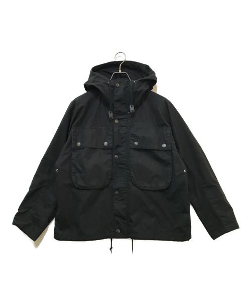 Barbour（バブアー）Barbour (バブアー) KAPTAIN SUNSHINE (キャプテンサンシャイン) フードマウンテンパーカ ブラック サイズ:38の古着・服飾アイテム