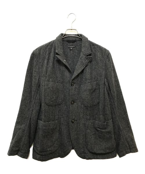 Engineered Garments（エンジニアド ガーメンツ）Engineered Garments (エンジニアド ガーメンツ) ヘリンボーンロイタージャケット グレー サイズ:Sの古着・服飾アイテム