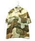 OUR LEGACY（アワーレガシー）の古着「BOX SHIRT SHORTSLEEVE LANDSCAPE CAMO PRINT」｜グリーン