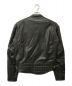 the degner classic brand (デグナークラシックブランド) ライダースジャケット ブラック サイズ:L：12800円