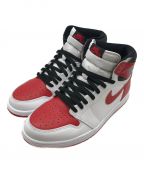 NIKEナイキ）の古着「AIR JORDAN1 RETRO HIGH OG」｜レッド×ホワイト