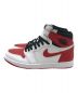 NIKE (ナイキ) AIR JORDAN1 RETRO HIGH OG レッド×ホワイト サイズ:US10.5 未使用品：14800円