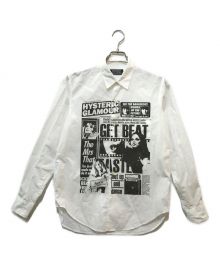 Hysteric Glamour（ヒステリックグラマー）の古着「DAILY HYSTERIC レギュラーカラーシャツ」｜ホワイト