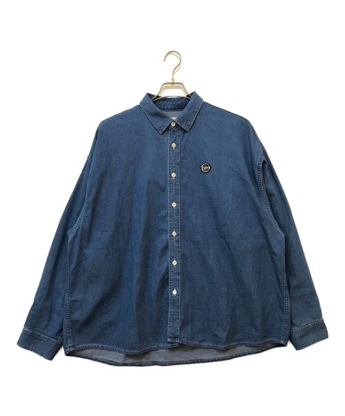 KEBOZ（ケボズ）KEBOZ (ケボズ) DENIM SHIRT インディゴ サイズ:Lの古着・服飾アイテム