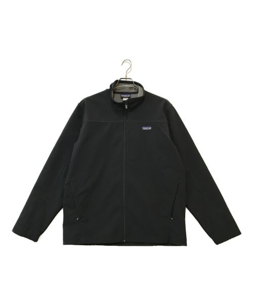 Patagonia（パタゴニア）Patagonia (パタゴニア) ソフトシェルジャケット ブラック サイズ:Ｌの古着・服飾アイテム