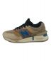 NEW BALANCE (ニューバランス) nonnative (ノンネイティブ) KITH (キス) スニーカー ベージュ サイズ:US9 1/2：12800円