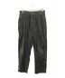 NATAL DESIGN（ネイタルデザイン）の古着「ZOOTIE PANTS VELVET」｜チャコールグレー