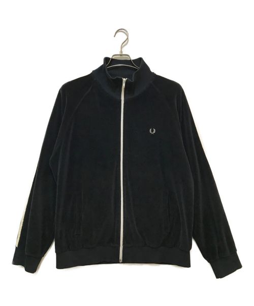 FRED PERRY（フレッドペリー）FRED PERRY (フレッドペリー) ベロアトラックジャケット ネイビー サイズ:Mの古着・服飾アイテム