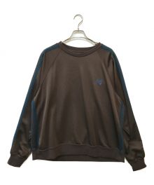 Needles×KEBOZ（ニードルズ×ケボズ）の古着「TRACK CREW NECK」｜ブラウン