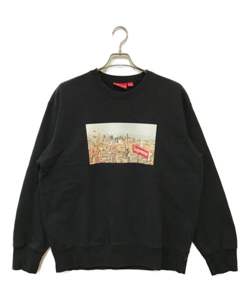 SUPREME（シュプリーム）SUPREME (シュプリーム) Aerial Crewneck ブラック サイズ:Mの古着・服飾アイテム