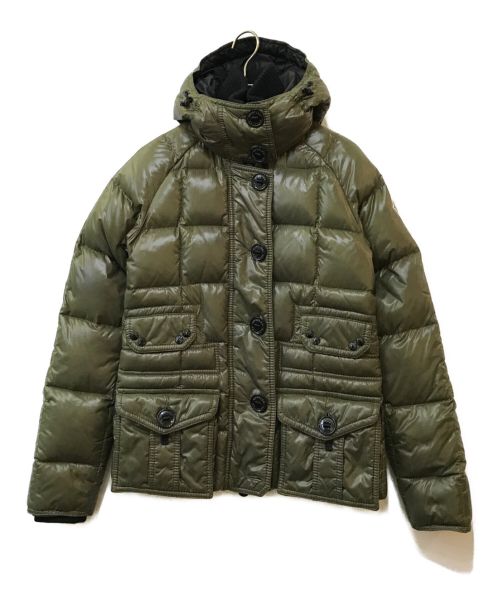 MONCLER（モンクレール）MONCLER (モンクレール) ダウンジャケット カーキ サイズ:00の古着・服飾アイテム