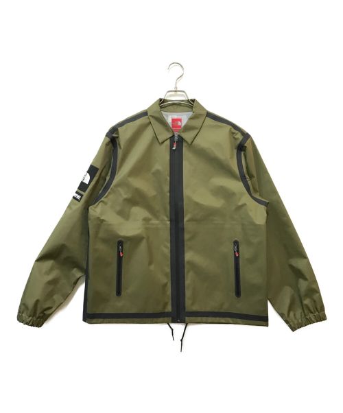 THE NORTH FACE（ザ ノース フェイス）THE NORTH FACE (ザ ノース フェイス) Supreme (シュプリーム) TAPE SEAM COACHES JACKET カーキ サイズ:Sの古着・服飾アイテム