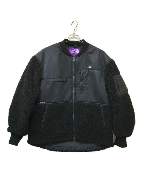 THE NORTHFACE PURPLELABEL（ザ・ノースフェイス パープルレーベル）THE NORTHFACE PURPLELABEL (ザ・ノースフェイス パープルレーベル) RHC Ron Herman (アールエイチシーロンハーマン) ウールボアデナリジャケット ブラック サイズ:Mの古着・服飾アイテム