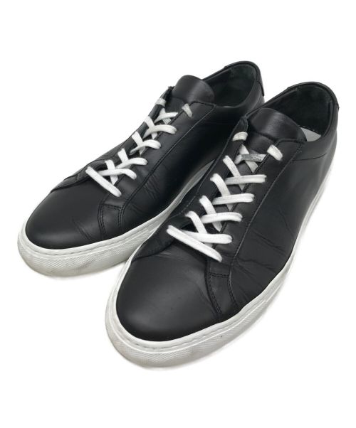 COMMON PROJECTS（コモンプロジェクツ）COMMON PROJECTS (コモンプロジェクツ) ACHILLES LOW WHITE SOLE スニーカー ブラック サイズ:41の古着・服飾アイテム