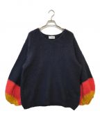 KiiRAキーラ）の古着「Mohair Pullover Knit」｜ネイビー