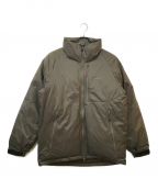 NANGAナンガ）の古着「AURORA STAND COLLAR DOWN JACKET」｜カーキ